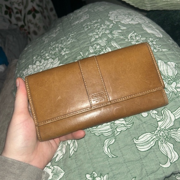 Coach Brown Leather Wallet - Picture 7 of 7